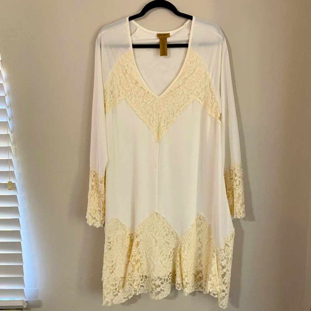 Wrangler XXL Lace Cream Dress